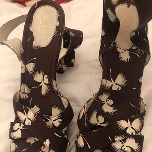 Gucci platform sandals